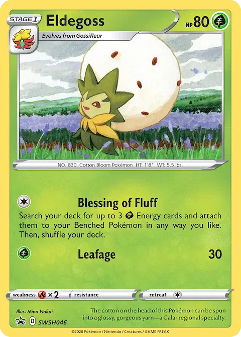 Eldegoss, SWSH Black Star Promos SWSH046