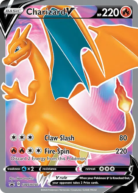 Charizard V, SWSH Black Star Promos SWSH050