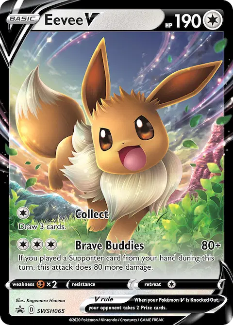 Eevee V, SWSH Black Star Promos SWSH065