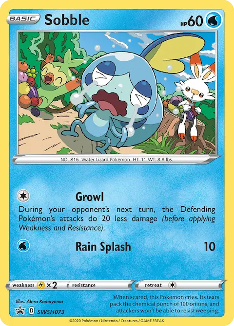 Sobble, SWSH Black Star Promos SWSH073