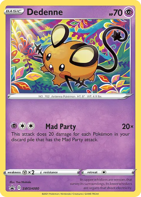 Dedenne, SWSH Black Star Promos SWSH080