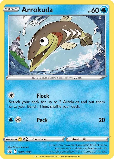 Arrokuda, SWSH Black Star Promos SWSH093