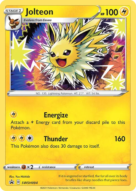 Jolteon, SWSH Black Star Promos SWSH094