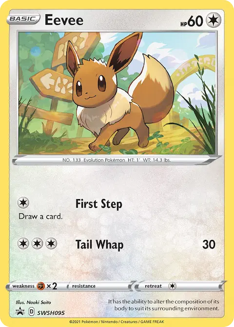Eevee, SWSH Black Star Promos SWSH095