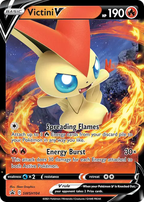 Victini V, SWSH Black Star Promos SWSH104