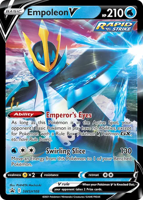 Empoleon V, SWSH Black Star Promos SWSH108