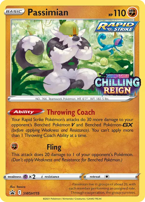 Passimian, SWSH Black Star Promos SWSH115