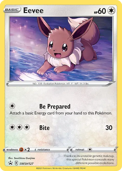 Eevee, SWSH Black Star Promos SWSH127