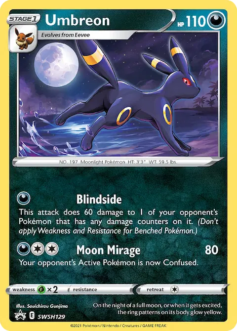 Umbreon, SWSH Black Star Promos SWSH129