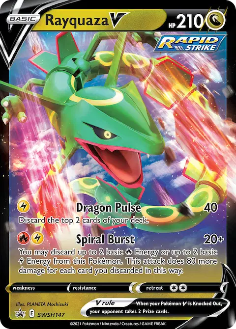 Rayquaza V, SWSH Black Star Promos SWSH147