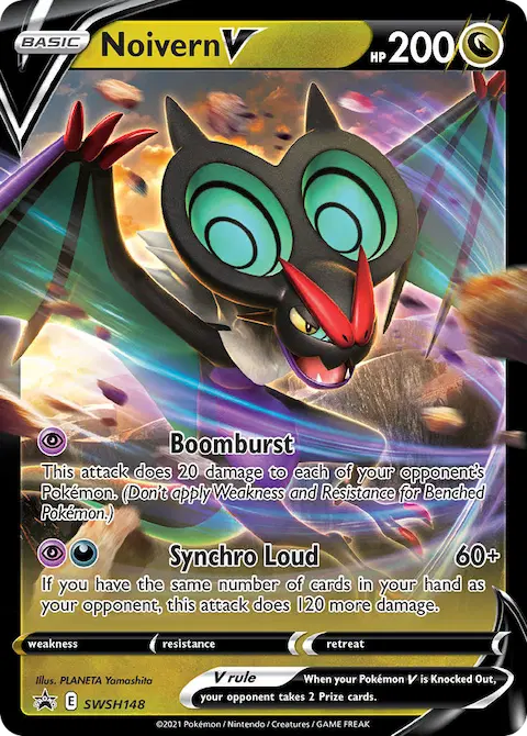 Noivern V, SWSH Black Star Promos SWSH148