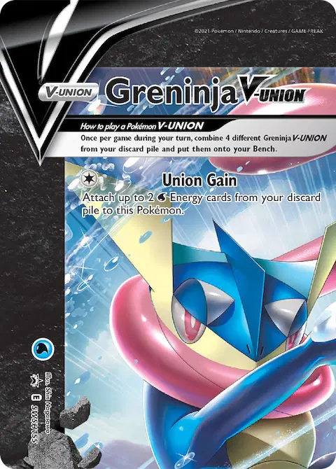 Greninja V-UNION, SWSH Black Star Promos SWSH155