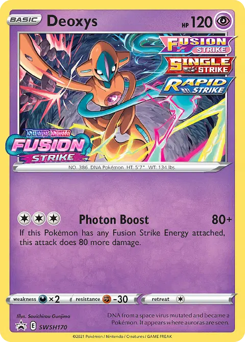 Deoxys, SWSH Black Star Promos SWSH170