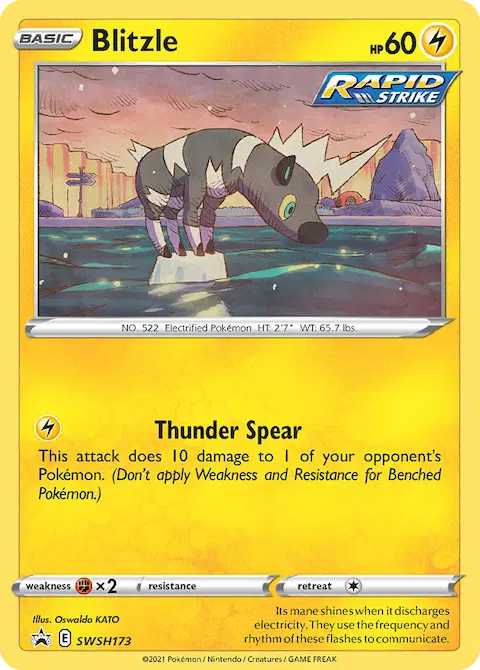 Blitzle, SWSH Black Star Promos SWSH173