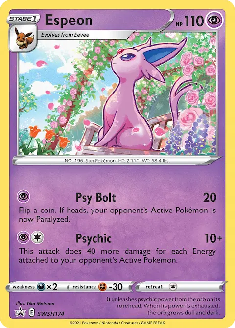 Espeon, SWSH Black Star Promos SWSH174