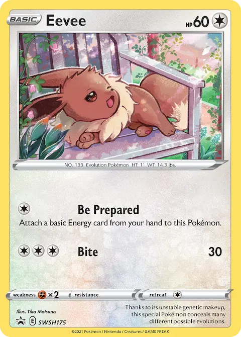Eevee, SWSH Black Star Promos SWSH175