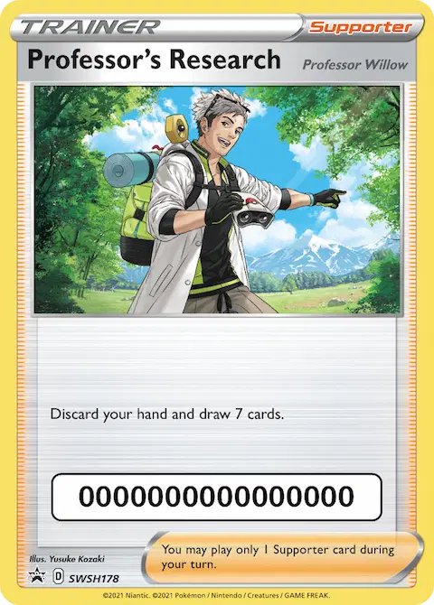 Professor's Research, SWSH Black Star Promos SWSH178