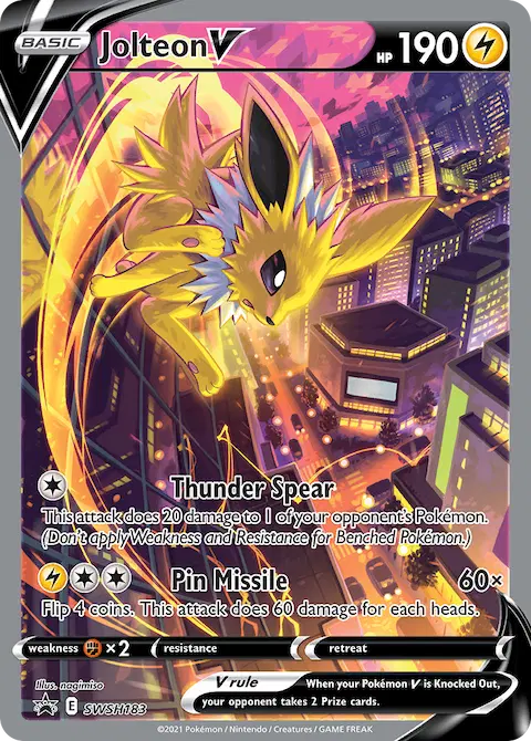 Jolteon V, SWSH Black Star Promos SWSH183