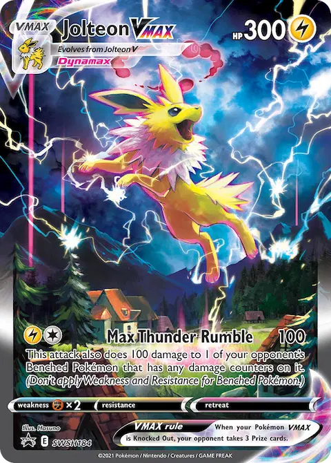 Jolteon VMAX, SWSH Black Star Promos SWSH184