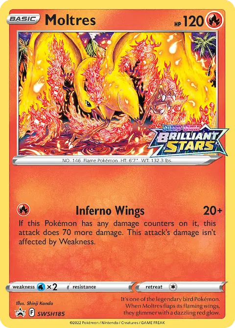 Moltres, SWSH Black Star Promos SWSH185