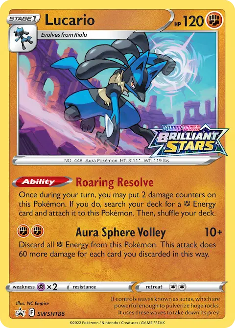 Lucario, SWSH Black Star Promos SWSH186