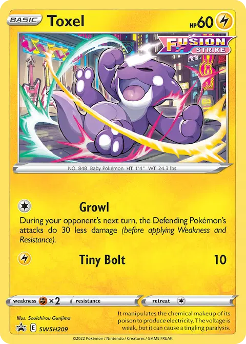 Toxel, SWSH Black Star Promos SWSH209
