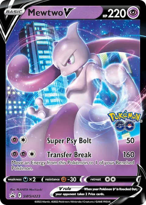 Mewtwo V, SWSH Black Star Promos SWSH223