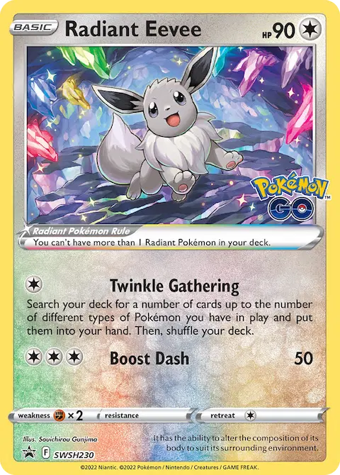 Radiant Eevee, SWSH Black Star Promos SWSH230