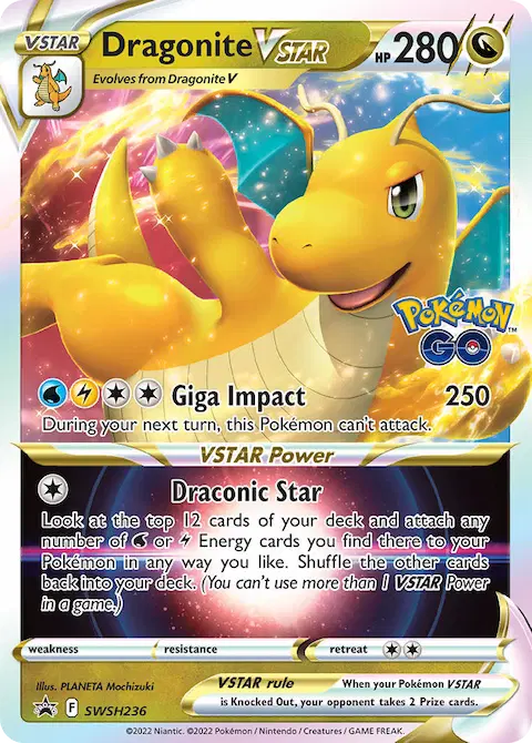 Dragonite VSTAR, SWSH Black Star Promos SWSH236