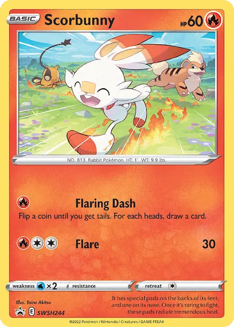 Scorbunny, SWSH Black Star Promos SWSH244