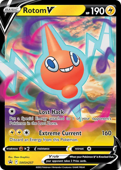 Rotom V, SWSH Black Star Promos SWSH257