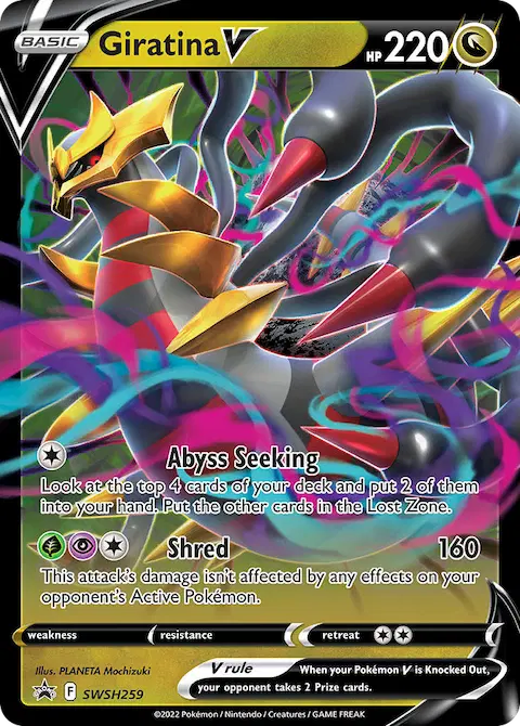 Giratina V, SWSH Black Star Promos SWSH259
