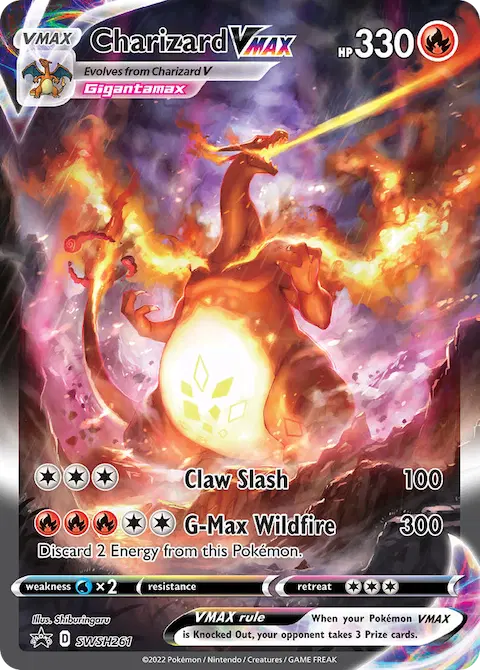 Charizard VMAX, SWSH Black Star Promos SWSH261