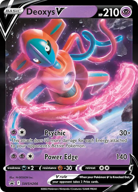 Deoxys V, SWSH Black Star Promos SWSH266