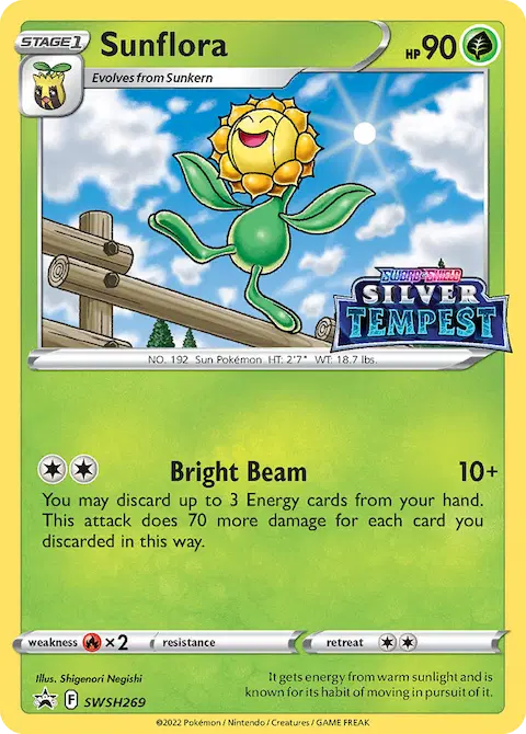 Sunflora, SWSH Black Star Promos SWSH269