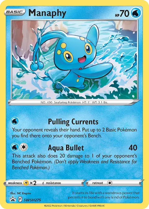 Manaphy, SWSH Black Star Promos SWSH275