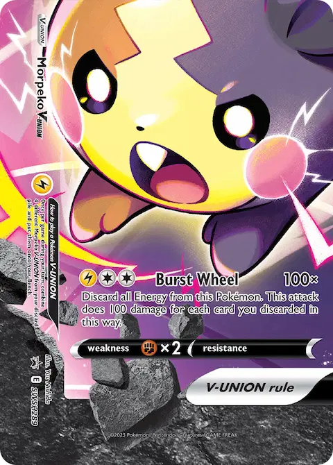 Morpeko V-UNION, SWSH Black Star Promos SWSH289