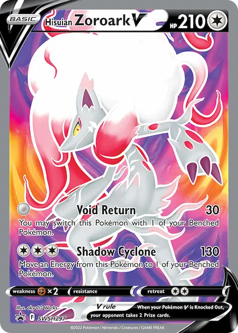 Hisuian Zoroark V, SWSH Black Star Promos SWSH297