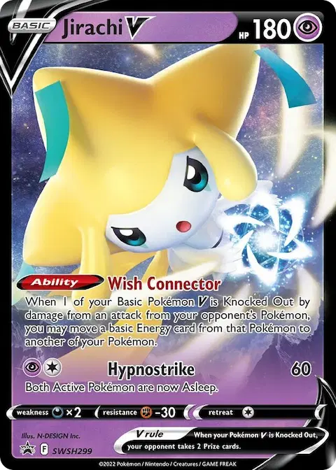 Jirachi V, SWSH Black Star Promos SWSH299