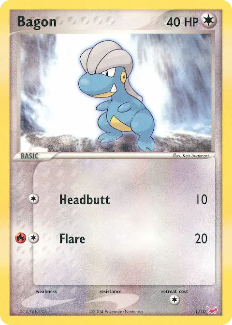 Bagon, EX trainer Kit (Latias) 1/10