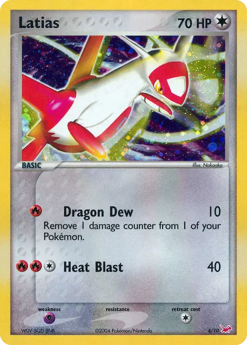 Latias, EX trainer Kit (Latias) 4/10