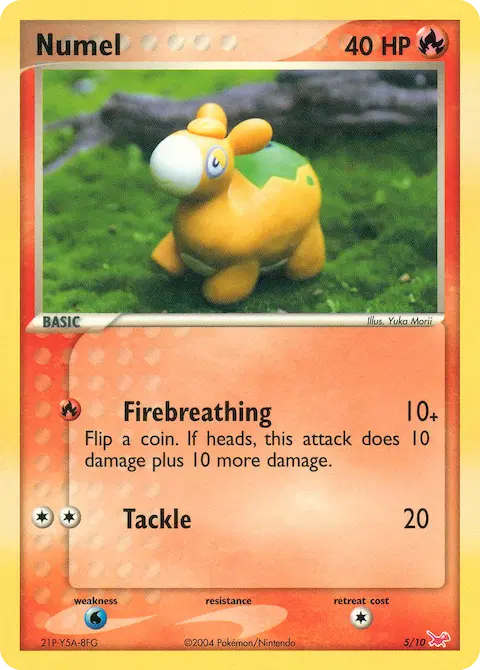 Numel, EX trainer Kit (Latias) 5/10