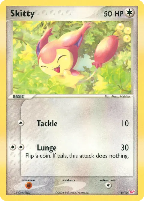 Skitty, EX trainer Kit (Latias) 6/10