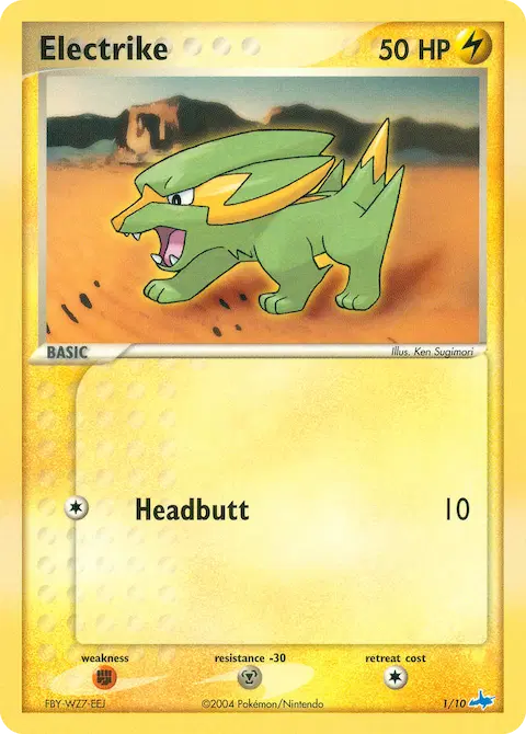 Electrike, EX trainer Kit (Latios) 1/10
