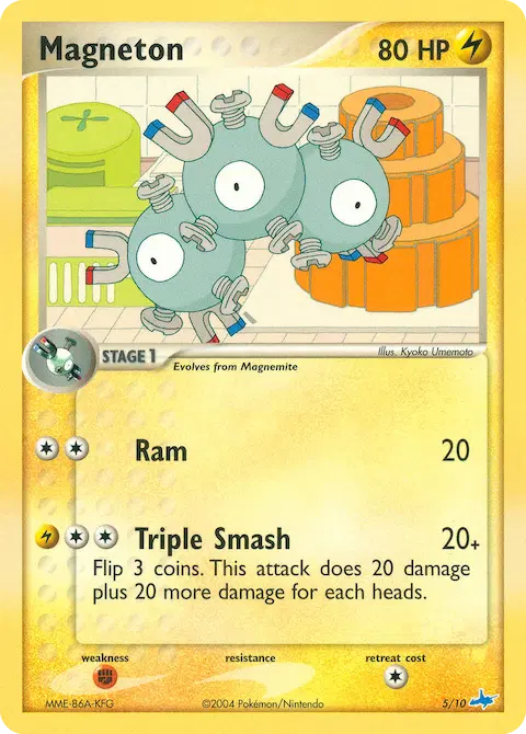 Magneton, EX trainer Kit (Latios) 5/10