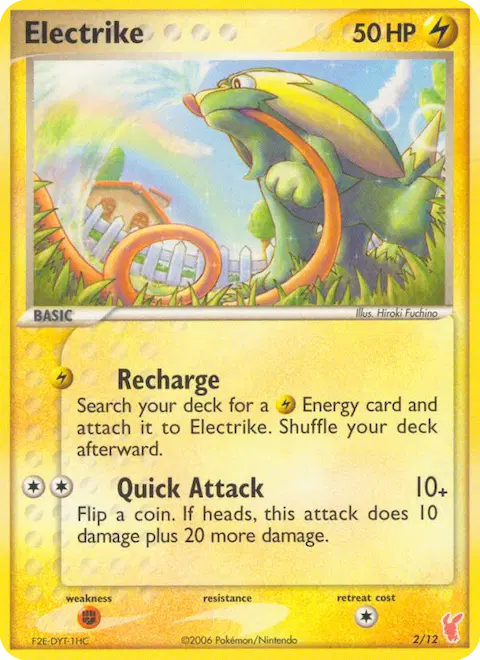 Electrike, EX trainer Kit 2 (Plusle) 2/12