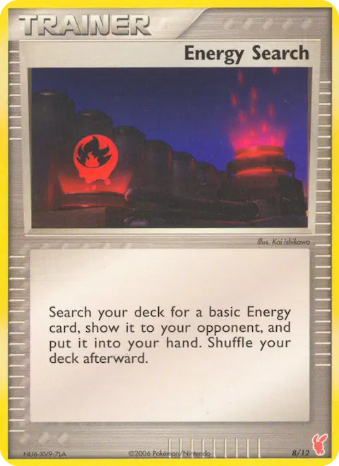 Energy Search, EX trainer Kit 2 (Plusle) 8/12