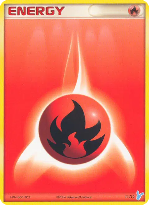 Fire Energy, EX trainer Kit 2 (Minun) 11/12