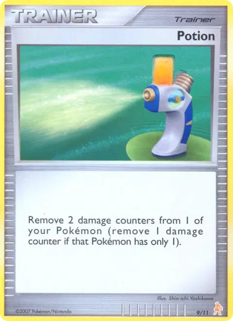 Potion, DP trainer Kit (Lucario) 9/11