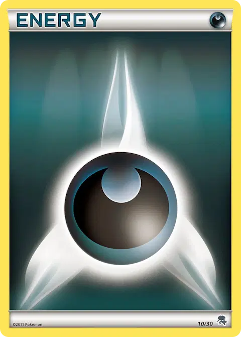 Darkness Energy, BW trainer Kit (Zoroark) 10/30